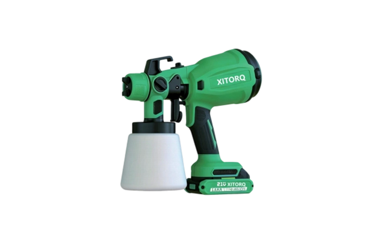 21V lithium-ion ledningsfri sprøjtepistol (MT-model) — industriel kvalitet, 0-0,5 MPa justerbart tryk
