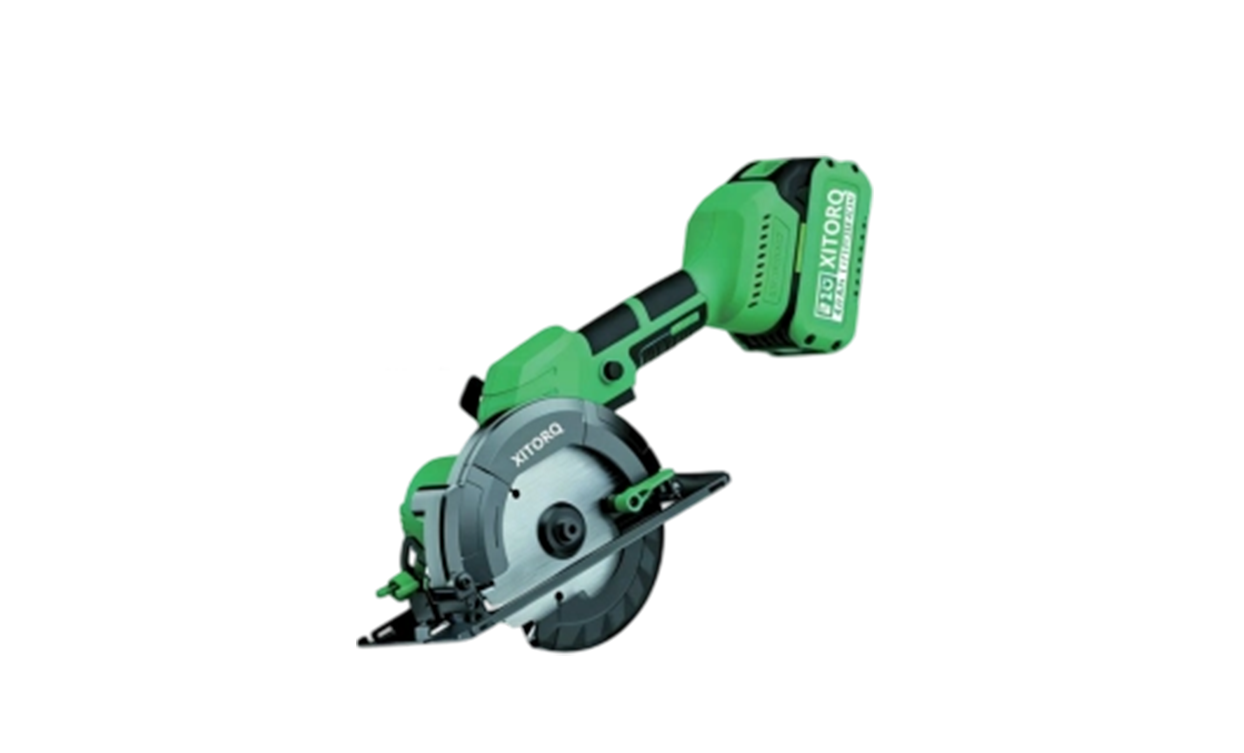 XJ.853 21V lithium-ion højmagnetisk børsteløs rundsav — 140 mm klinge med laserstyrelinje