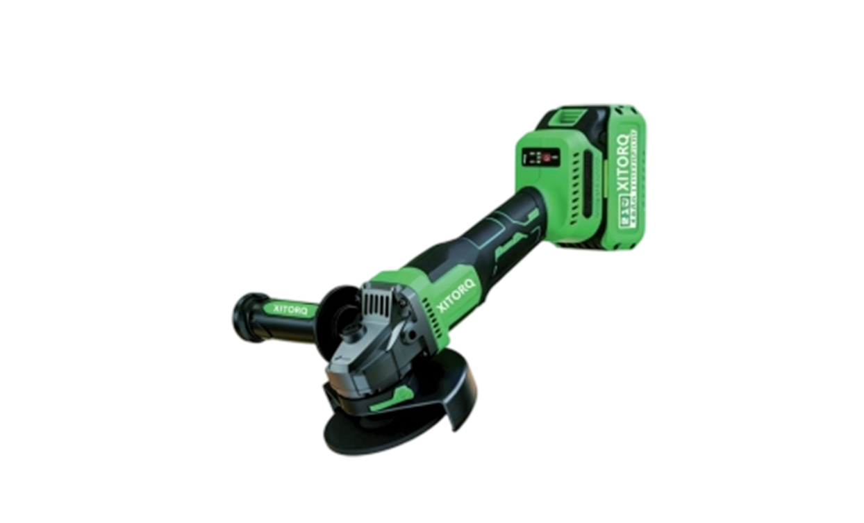 XJ.918 21V lithium-ion højmagnetisk børsteløs vinkelsliber (heavy-duty) — 125 mm skive, 30 mm skæredybde