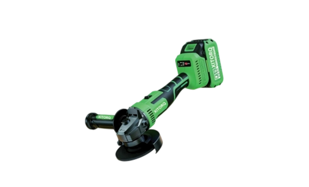 XJ.908 21V Lithium-Ion højmagnetisk børsteløs vinkelsliber — 100 mm skive, skæring/slibning/polering