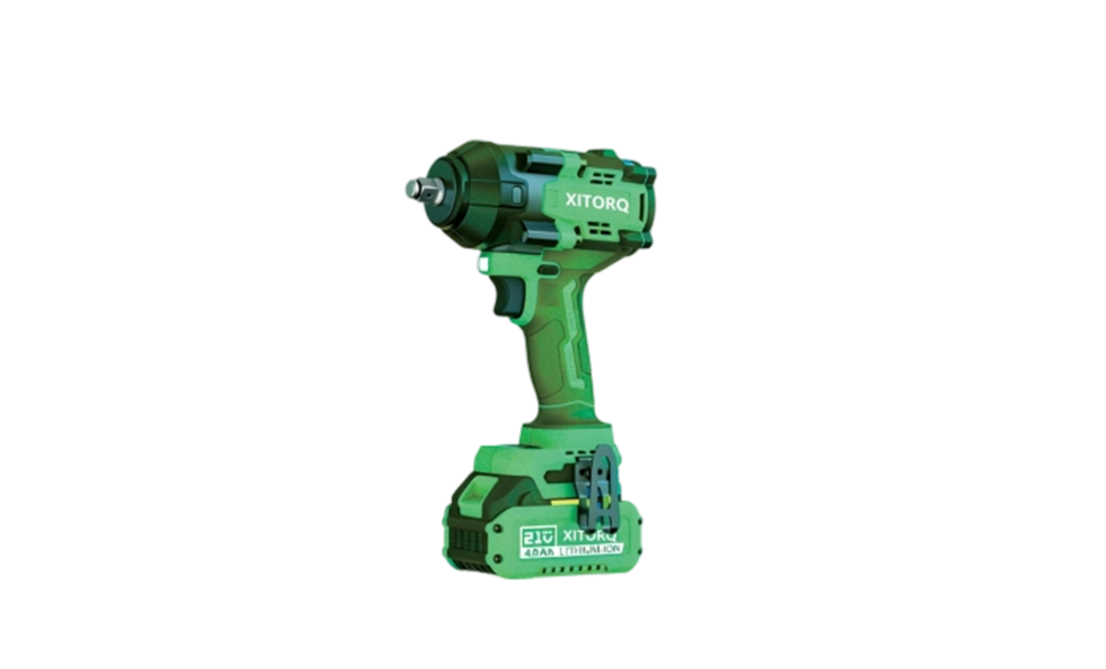 XJ.580 21V lithium-ion børsteløs slagnøgle (mid-duty) — 850N·m moment, 3-trins justerbar